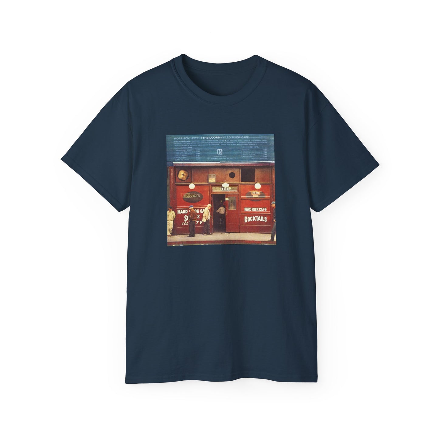 DeCon Albums Presents - The Doors - Morrison Hotel - Rear Cover (1970)