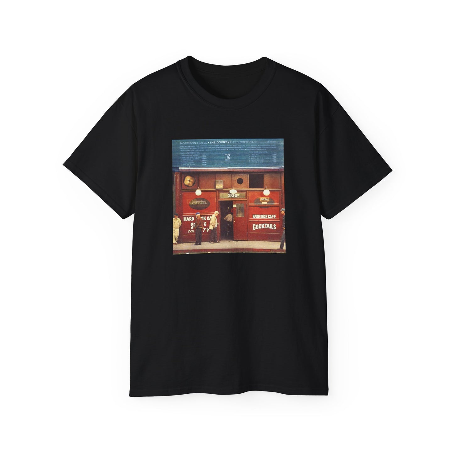 DeCon Albums Presents - The Doors - Morrison Hotel - Rear Cover (1970)