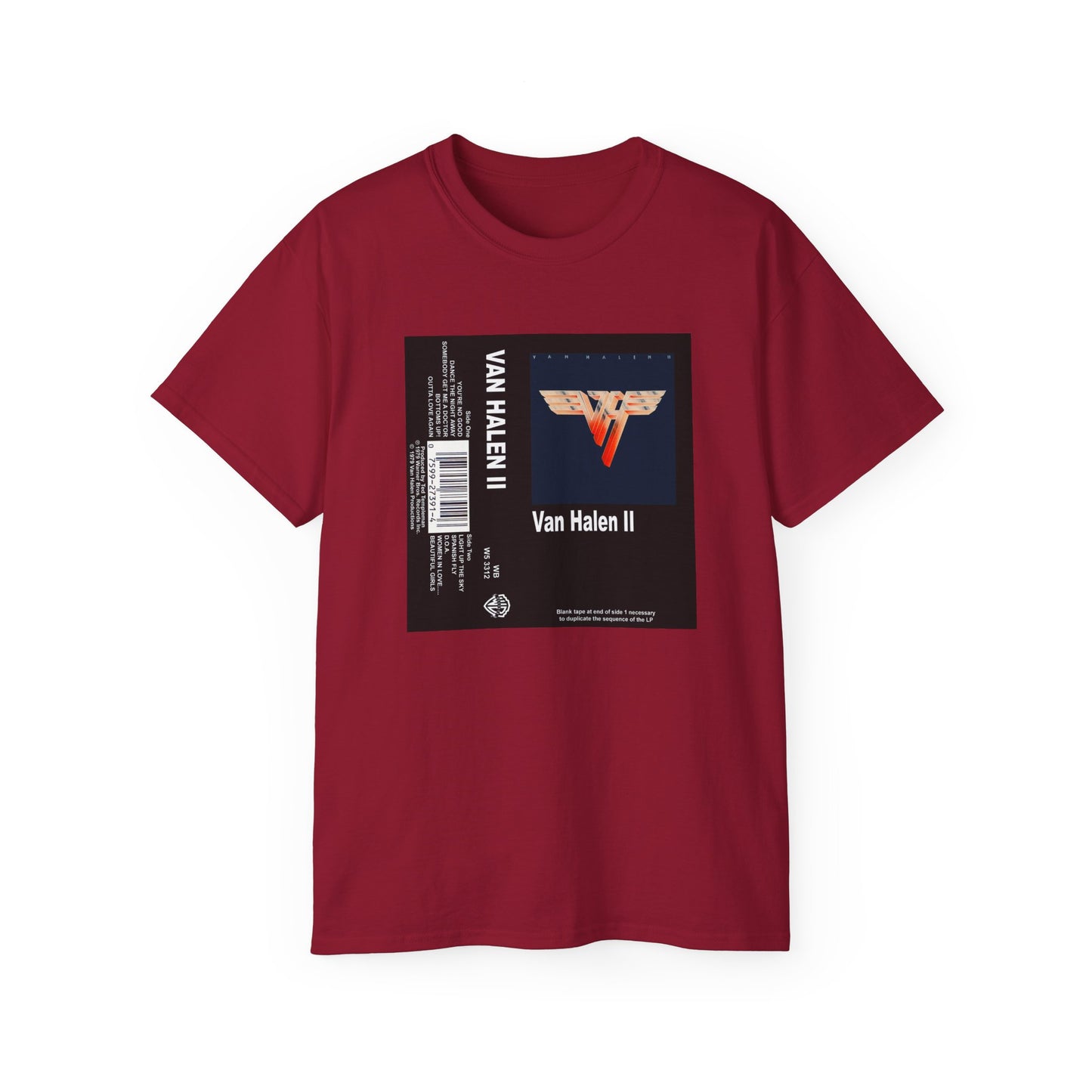 DeCon Albums Presents - Van Halen - Van Halen II Cassette Art Work (1979)