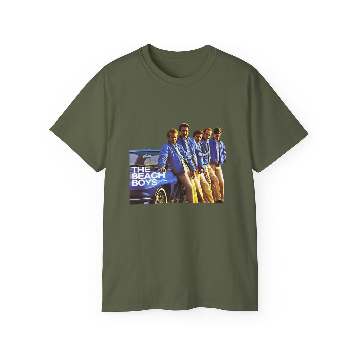 DeCon Albums Presents - The Beach Boys - Group Corvette Pic