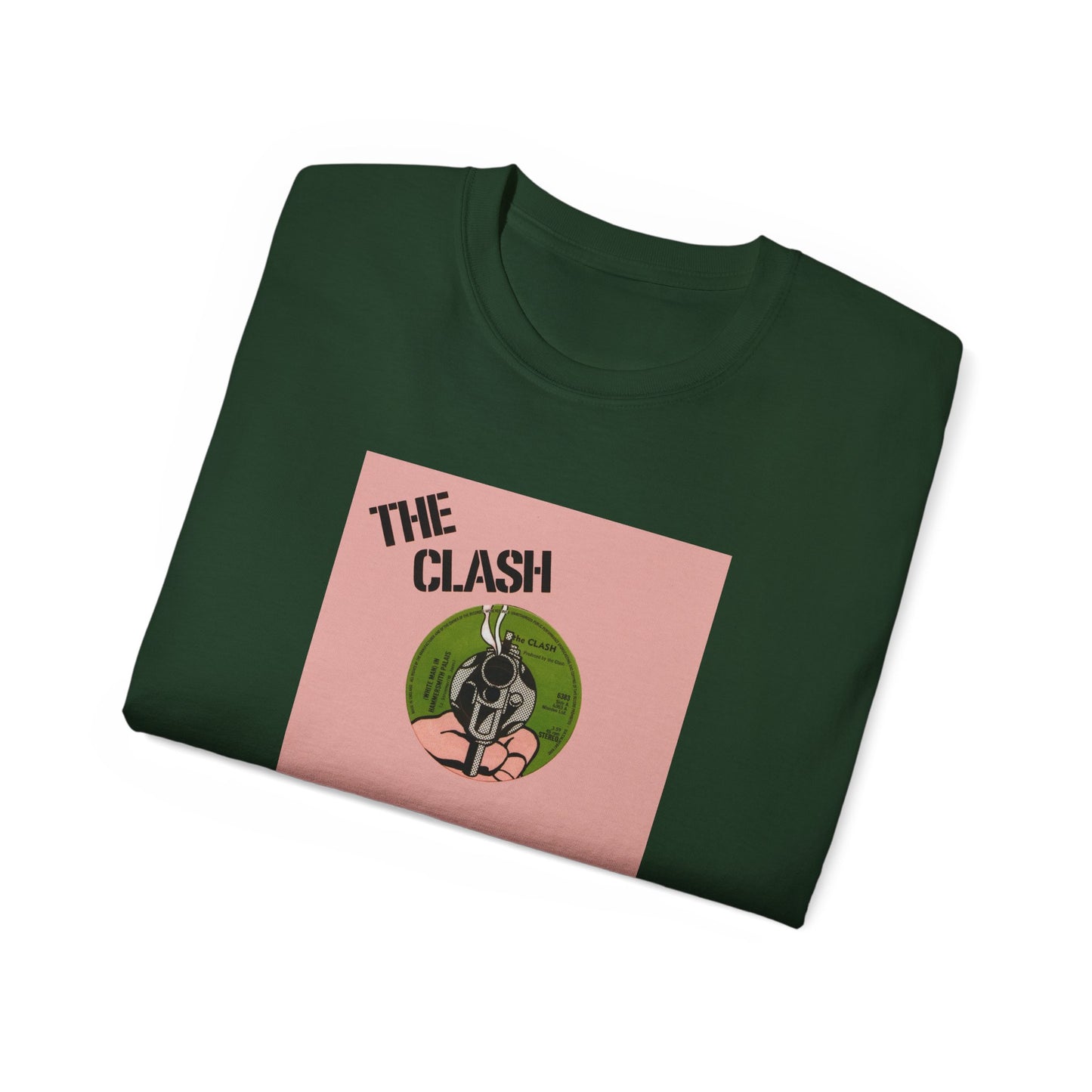 DeCon Albums Presents - The Clash - (White Man) in Hammersmith Palais UK 7" (1978)