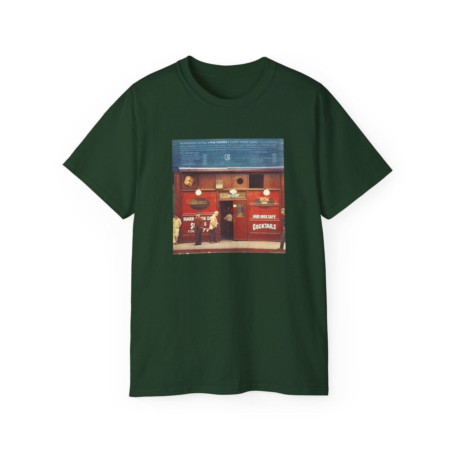 DeCon Albums Presents - The Doors - Morrison Hotel - Rear Cover (1970)
