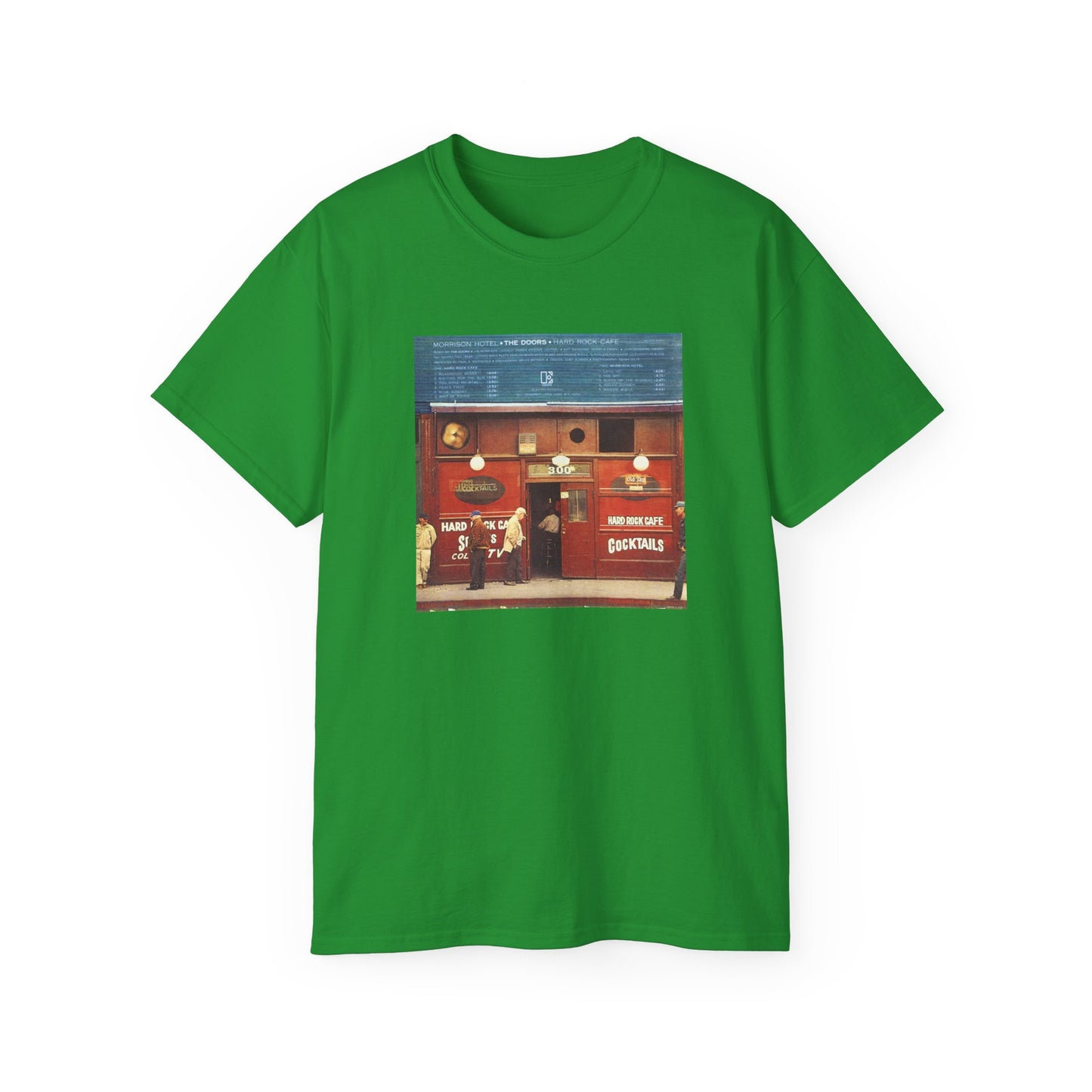DeCon Albums Presents - The Doors - Morrison Hotel - Rear Cover (1970)