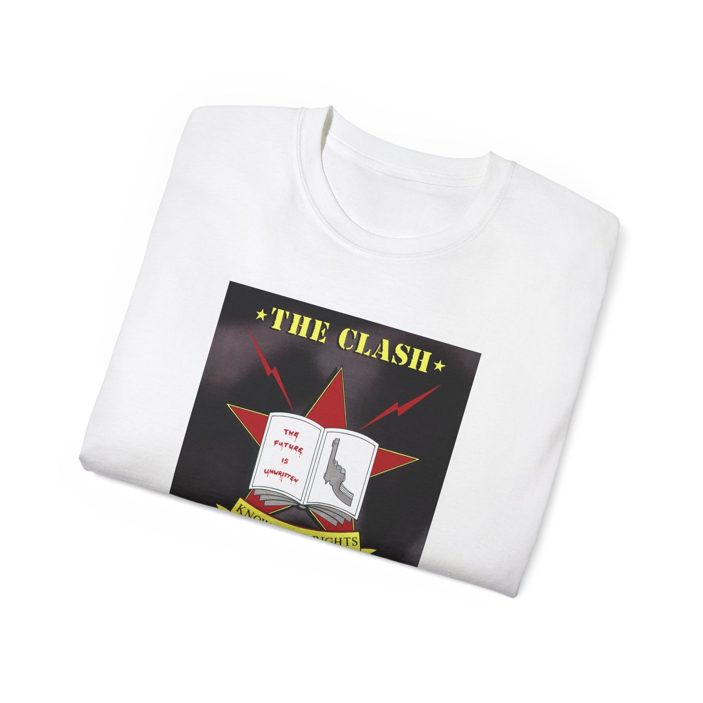 DeCon Albums Presents - The Clash - Know Your Rights UK 7" (1982)
