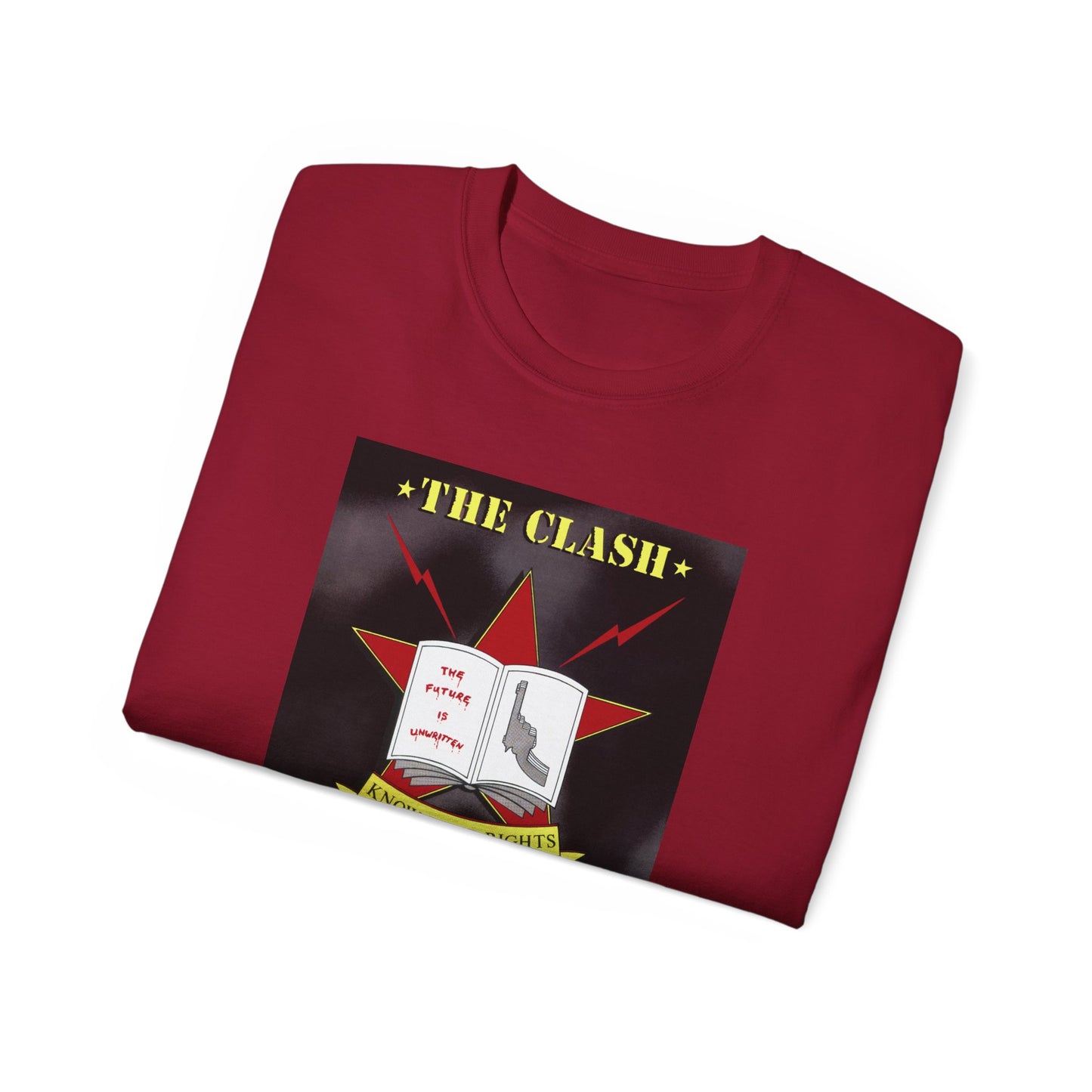 DeCon Albums Presents - The Clash - Know Your Rights UK 7" (1982)