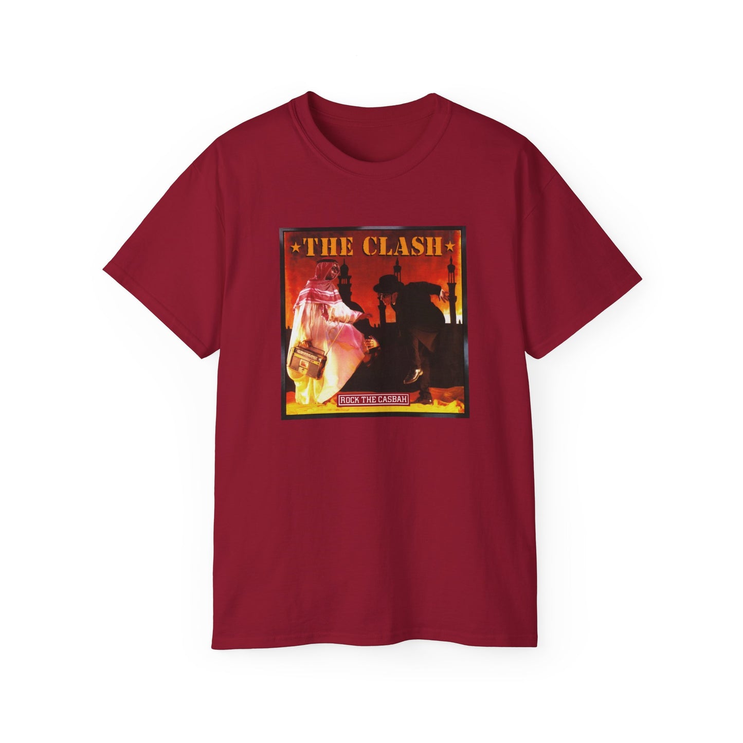 DeCon Albums Presents - The Clash - Rock the Casbah UK 7" (1982)