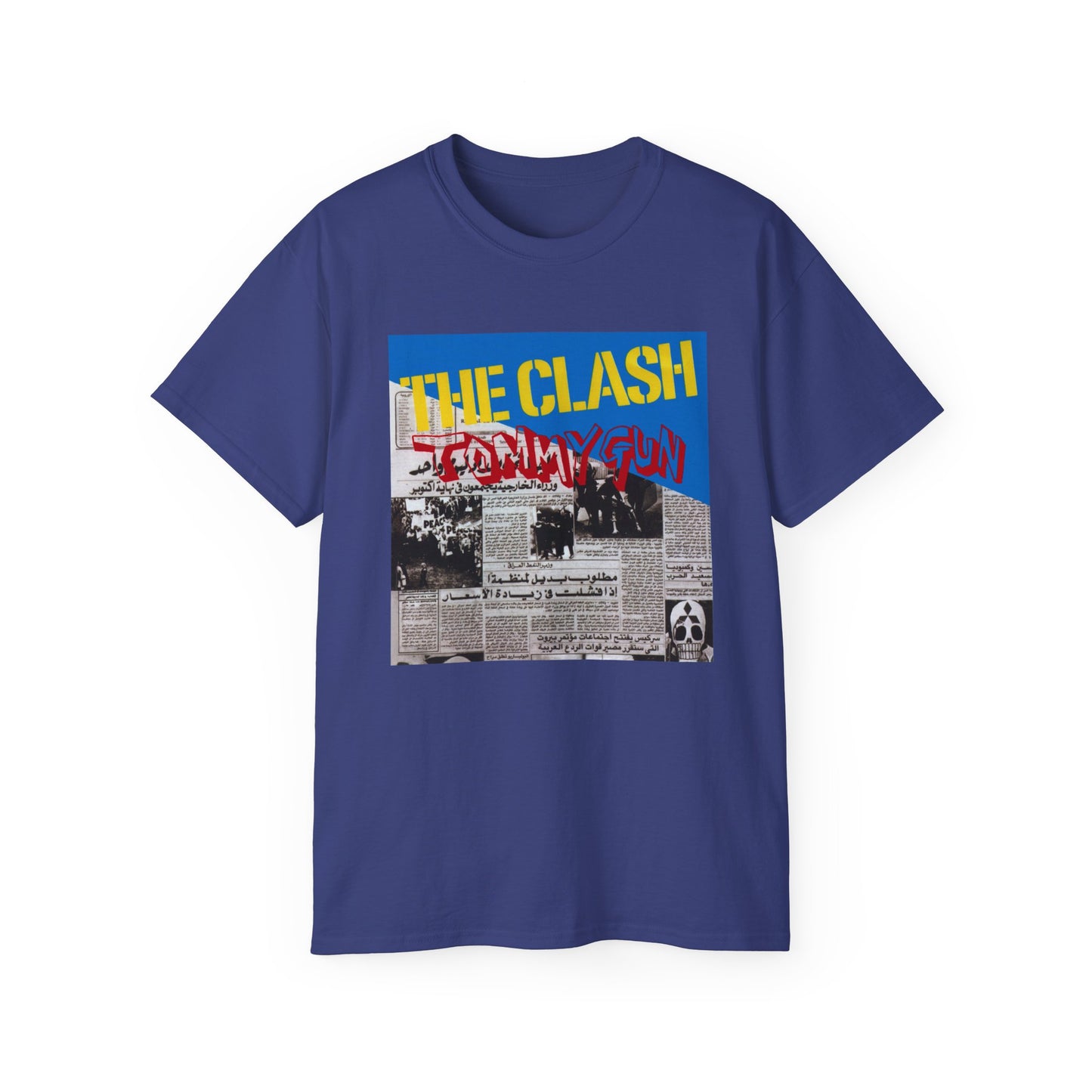 DeCon Albums Presents - The Clash - Tommy Gun UK 7" (1978)