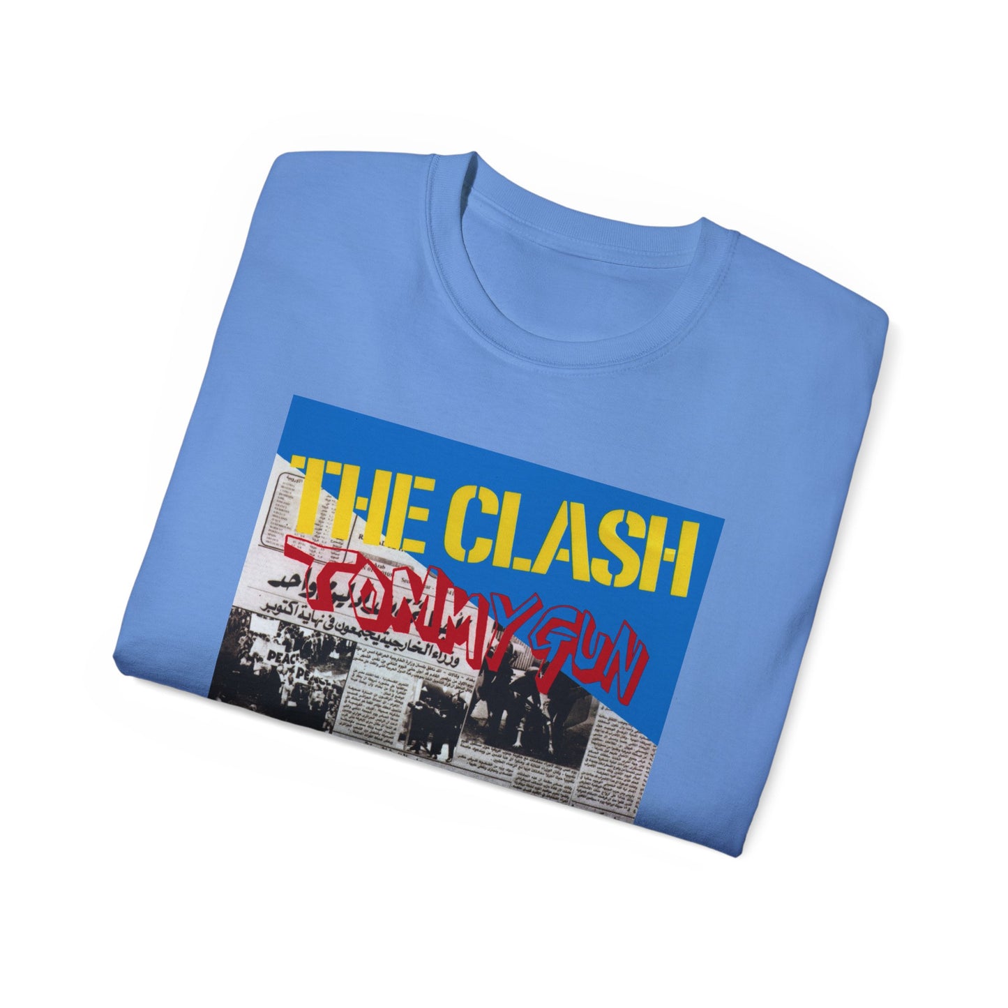 DeCon Albums Presents - The Clash - Tommy Gun UK 7" (1978)