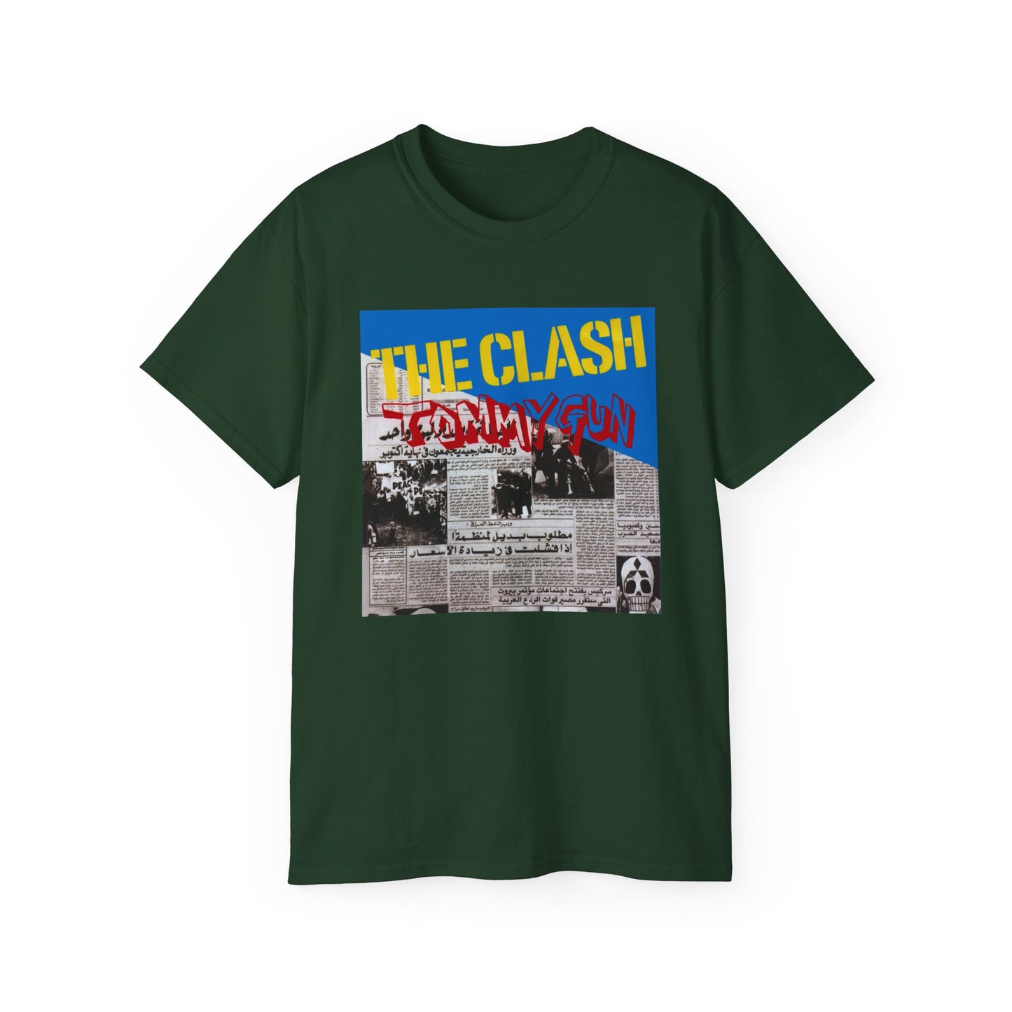 DeCon Albums Presents - The Clash - Tommy Gun UK 7" (1978)