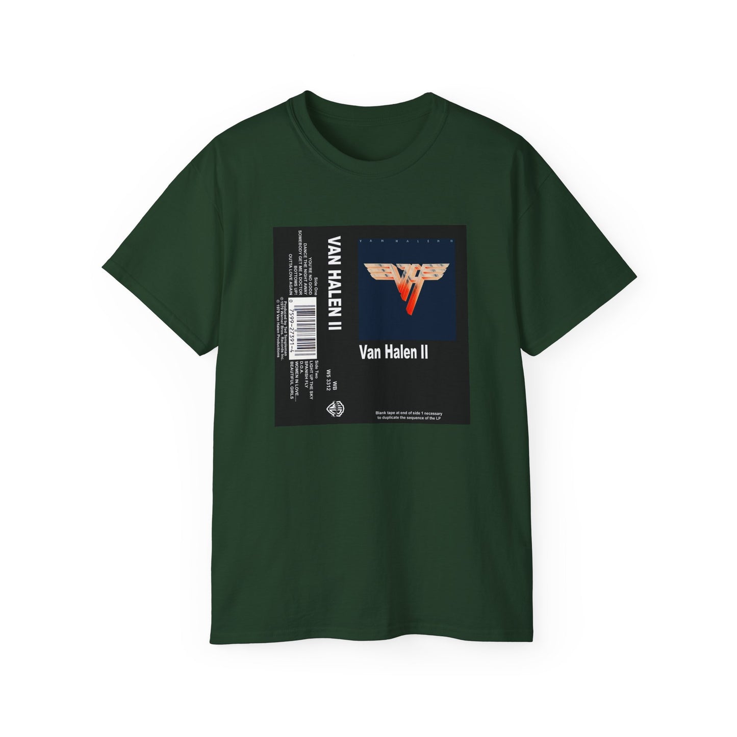 DeCon Albums Presents - Van Halen - Van Halen II Cassette Art Work (1979)