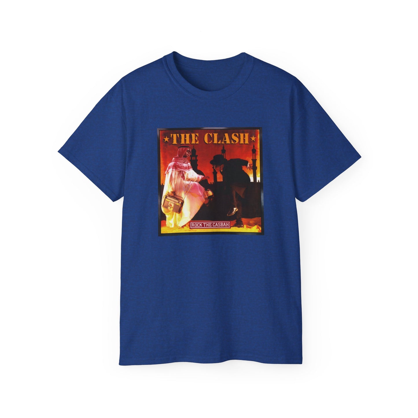 DeCon Albums Presents - The Clash - Rock the Casbah UK 7" (1982)