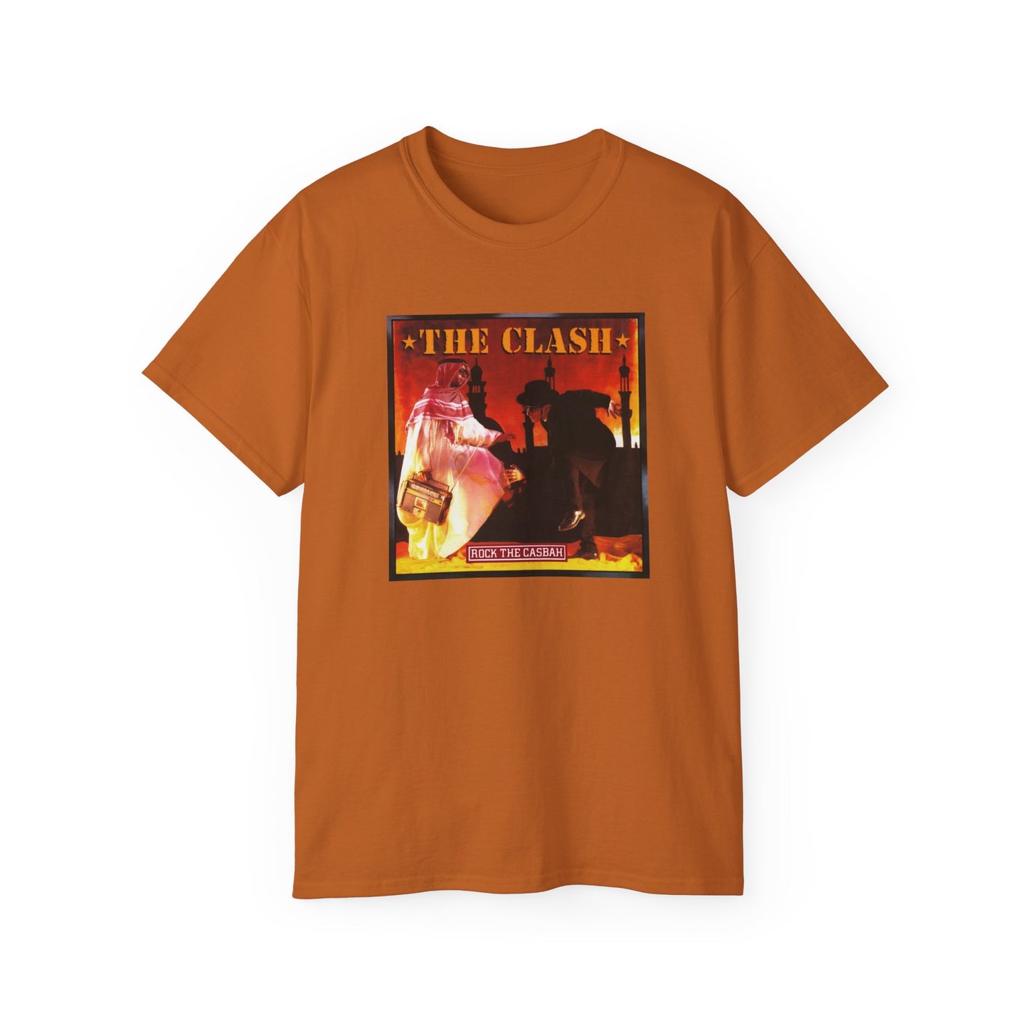 DeCon Albums Presents - The Clash - Rock the Casbah UK 7" (1982)