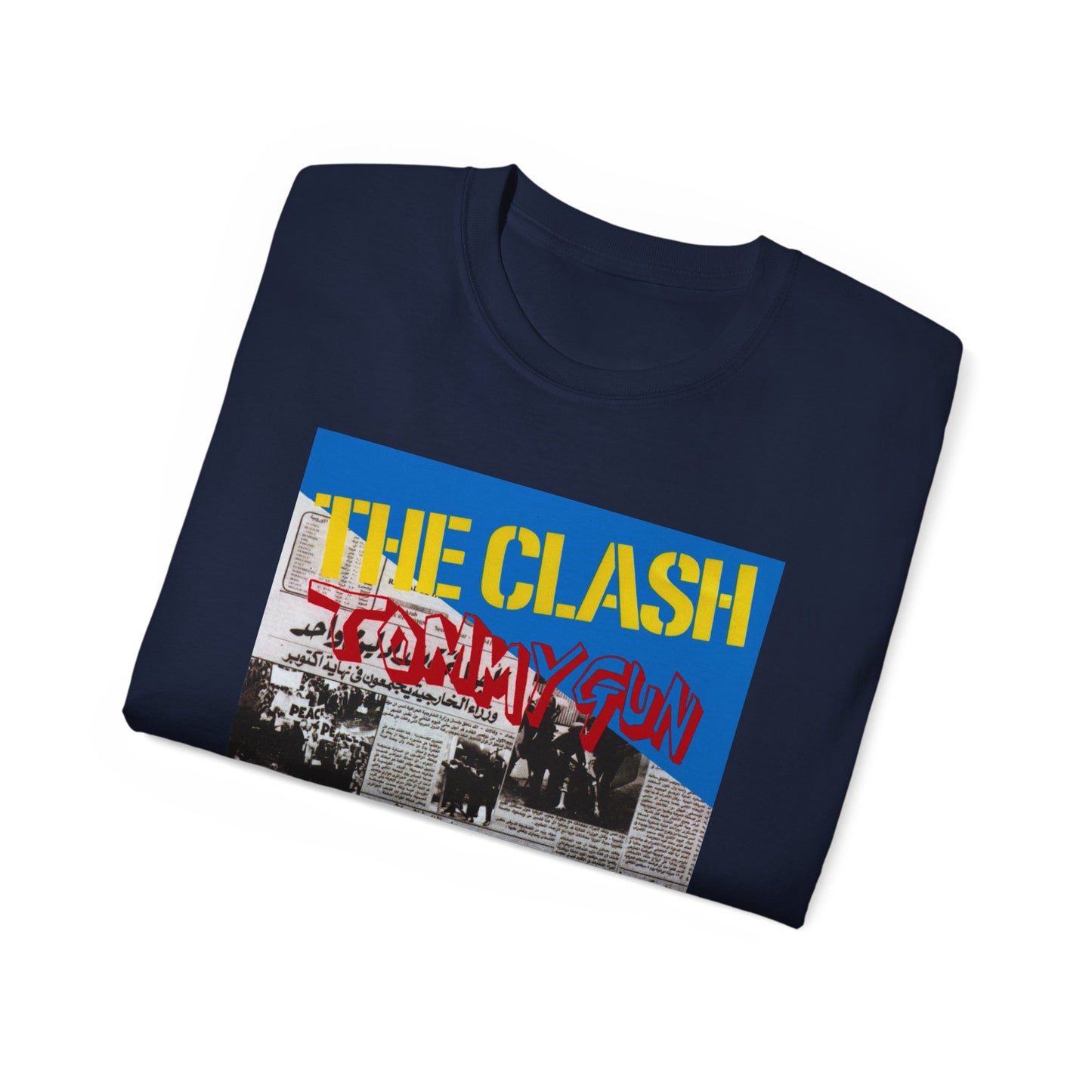 DeCon Albums Presents - The Clash - Tommy Gun UK 7" (1978)
