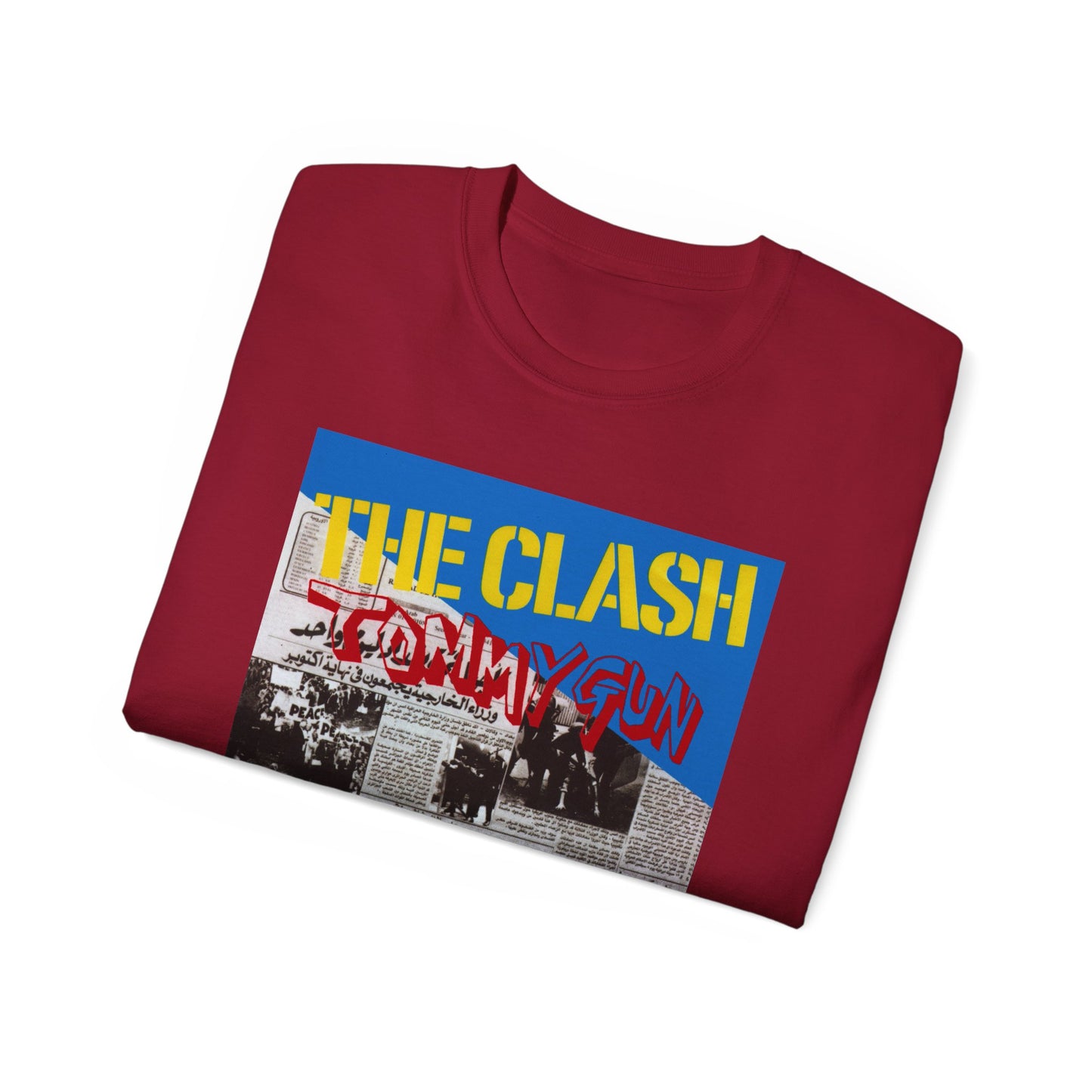 DeCon Albums Presents - The Clash - Tommy Gun UK 7" (1978)