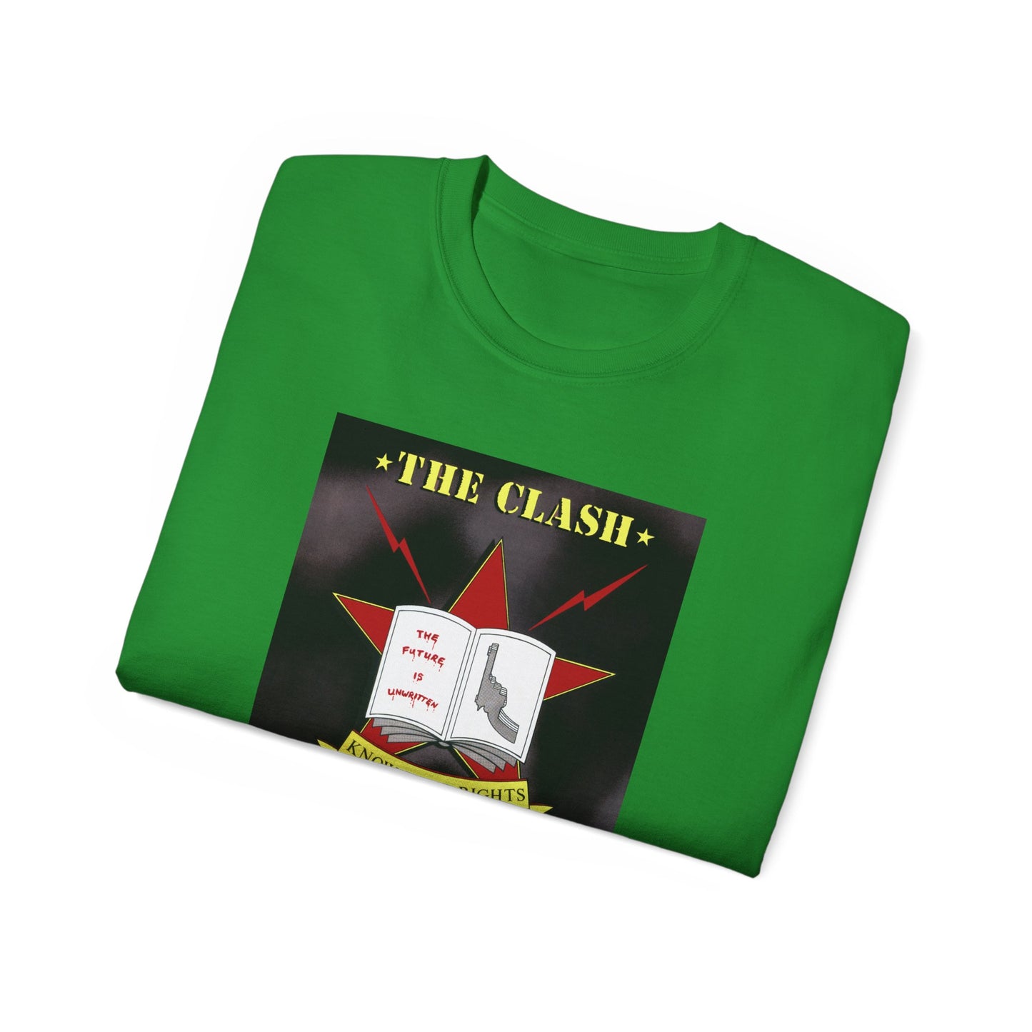DeCon Albums Presents - The Clash - Know Your Rights UK 7" (1982)
