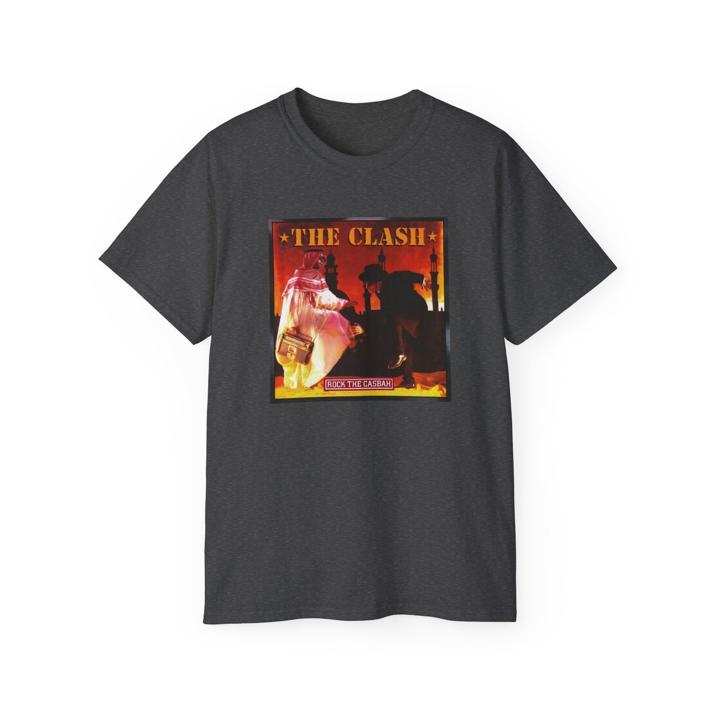 DeCon Albums Presents - The Clash - Rock the Casbah UK 7" (1982)