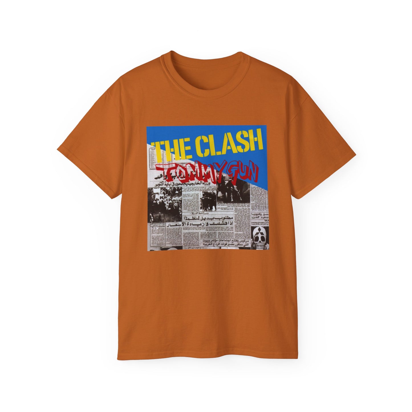 DeCon Albums Presents - The Clash - Tommy Gun UK 7" (1978)